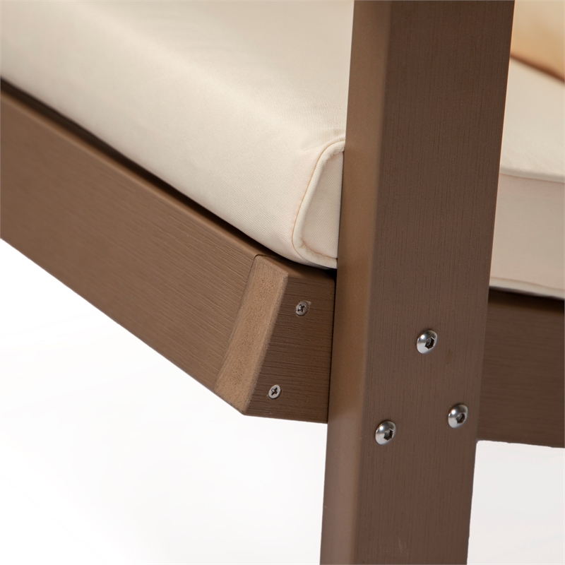 Posh Living Roberta  Outdoor 3pc Seating Group Teak