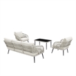 Posh Living Tim  Outdoor 4pc Seating Group Sand