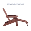 Posh Living Tyus  Adirondack Chair Brick