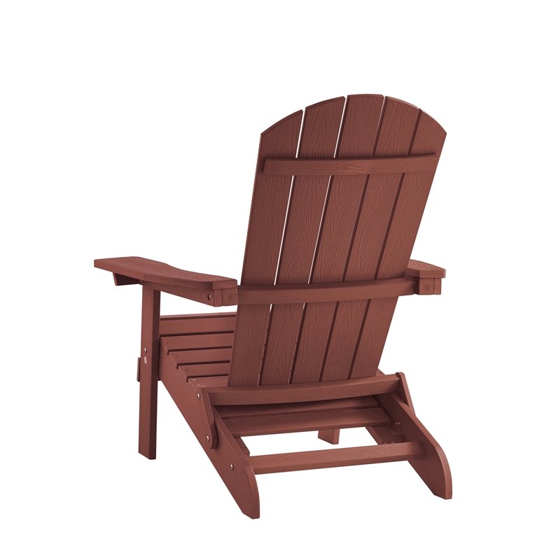 Posh Living Tyus  Adirondack Chair Brick