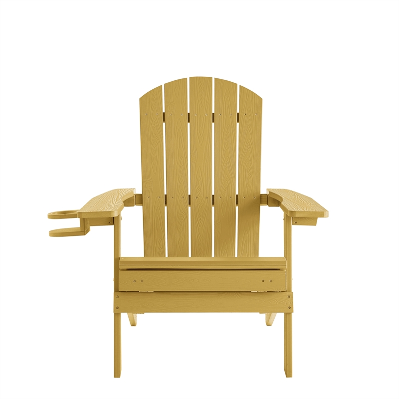 Posh Living Tyus  Adirondack Chair Yellow