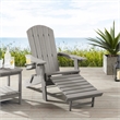 Posh Living Tyus  Adirondack Chair Light Grey