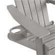 Posh Living Tyus  Adirondack Chair Light Grey
