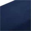 Posh Living Makynlee Velvet Bench Navy/Gold