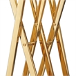 Posh Living Kayliana  Marble Base Freestanding Coat Rack Gold