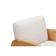 Posh Living Jolynn Wood Arm Chair Natural