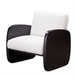Posh Living Jolynn Wood Arm Chair Black