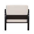 Posh Living Jolynn Wood Arm Chair Black