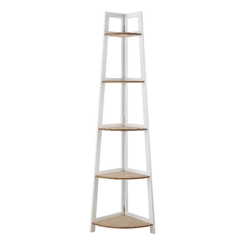 Posh Living Jabril Bookshelf White