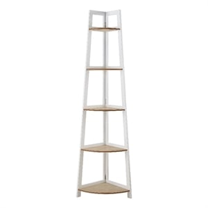 Posh Living Jabril Bookshelf White