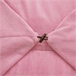 Magic Pouf Pink Beanbag Microplush 3 in 1 Ottoman Chair Pillow