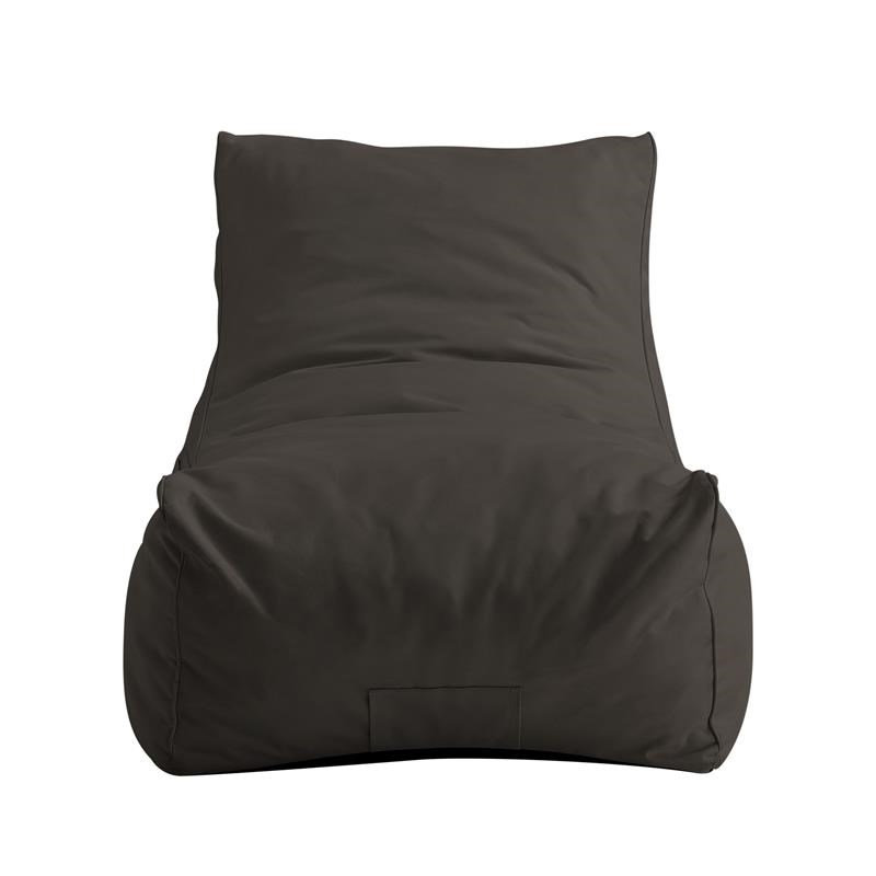 Loungie Resty Nylon Bean Bag Chair Brown