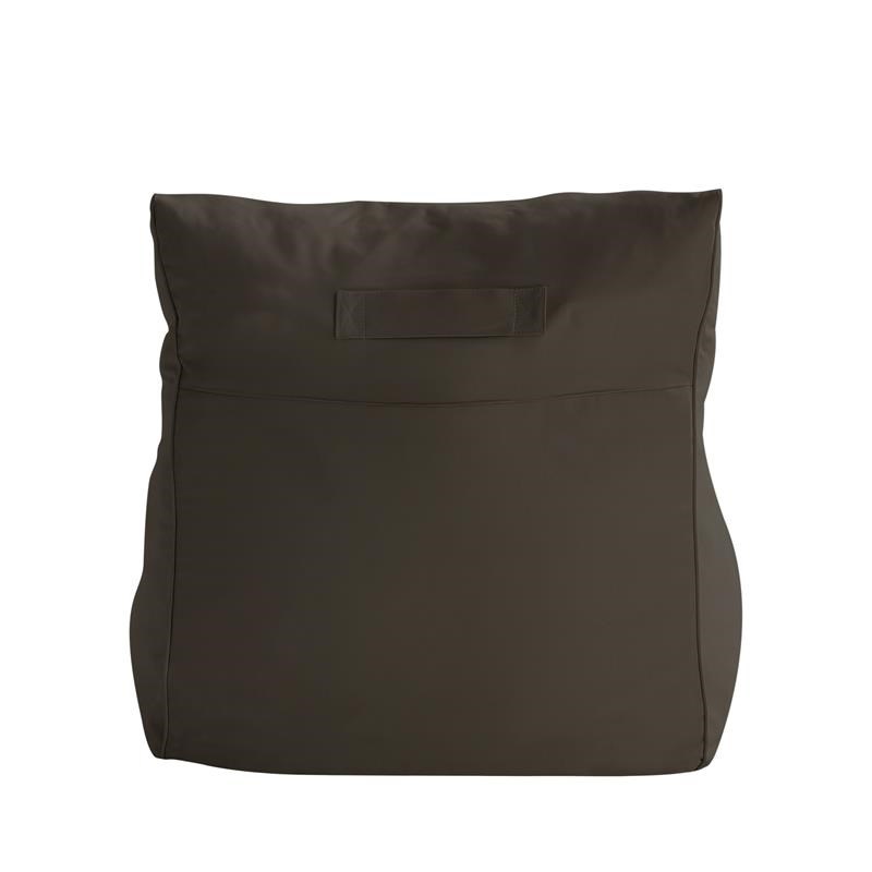 Loungie Resty Nylon Bean Bag Chair Brown