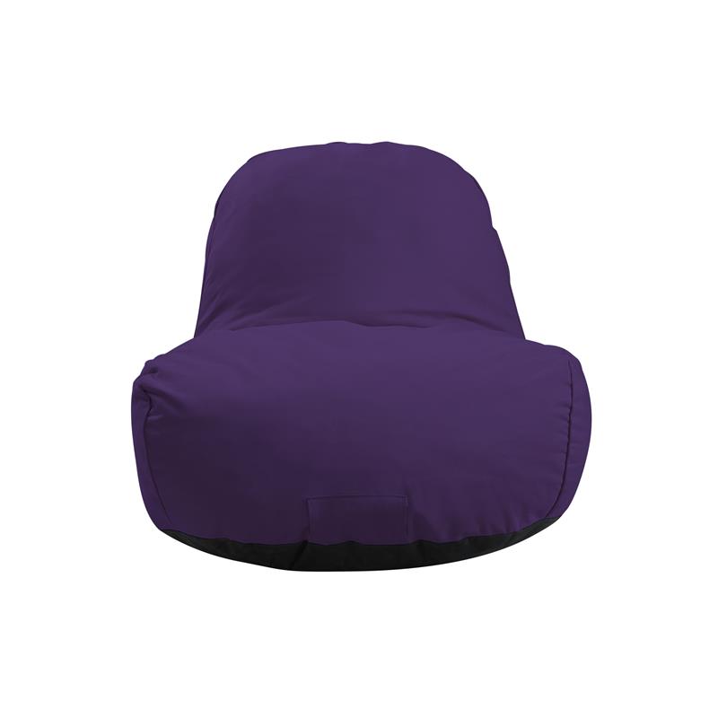 Loungie Cosmic Nylon Bean Bag Chair Purple
