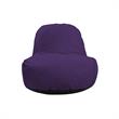 Loungie Cosmic Nylon Bean Bag Chair Purple