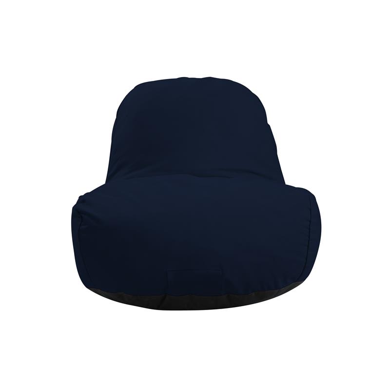 Loungie Cosmic Nylon Bean Bag Chair Blue