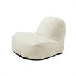 Loungie Cosmic Nylon Bean Bag Chair Beige