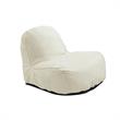Loungie Cosmic Nylon Bean Bag Chair Beige