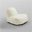 Loungie Cosmic Nylon Bean Bag Chair Beige