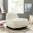 Loungie Cosmic Nylon Bean Bag Chair Beige