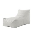 Loungie Resty Nylon Bean Bag Chair White