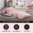 Bean Bag Covers Princess Pink Microfiber 88
