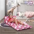Bean Bag Covers Pink Polka Dots Microfiber 88