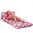 Bean Bag Covers Pink Polka Dots Microfiber 88