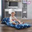 Bean Bag Covers Navy Stars Microfiber 88