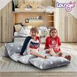 Bean Bag Covers Grey Stars Microfiber 88