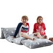 Bean Bag Covers Grey Stars Microfiber 88