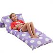 Bean Bag Covers Purple Polka Dots Microfiber 88