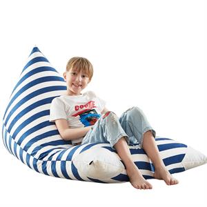 Bean Bag Covers Navy Microfiber 55&quotx35&quot Microfiber Storage