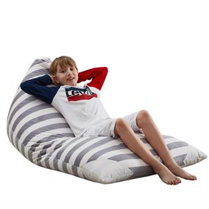 Bean Bag Covers Grey Microfiber 55&quotx35&quot Microfiber Storage