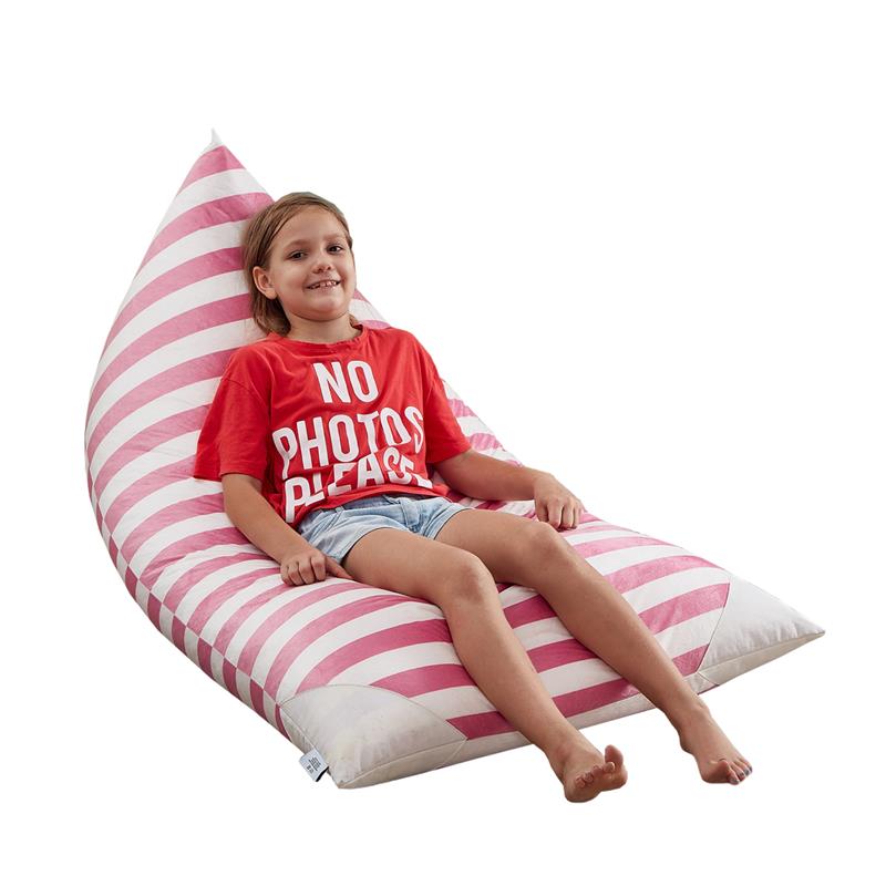 Bean Bag Covers Pink Microfiber 55