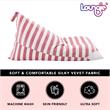 Bean Bag Covers Pink Microfiber 55