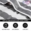 Bean Bag Covers Grey Microfiber 32