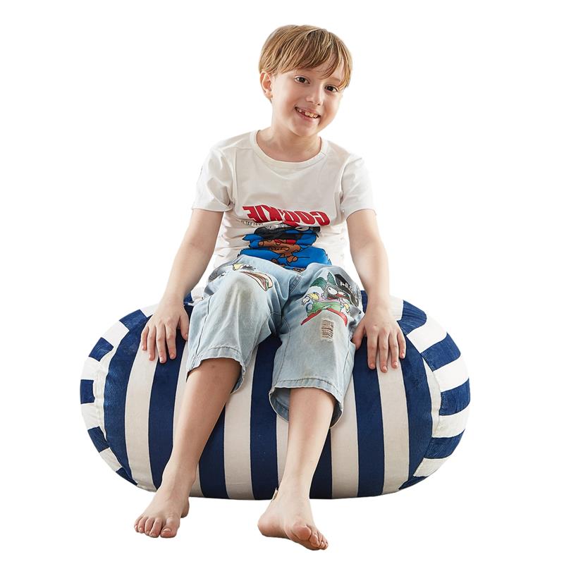 Bean Bag Covers Navy Microfiber 32