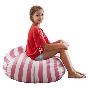 Bean Bag Covers Pink Microfiber 32&quotx32&quot Microfiber Storage