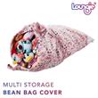 Bean Bag Covers Princess Pink Microfiber 55