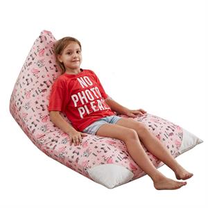 Bean Bag Covers Princess Pink Microfiber 55&quotx35&quot Microfiber Storage