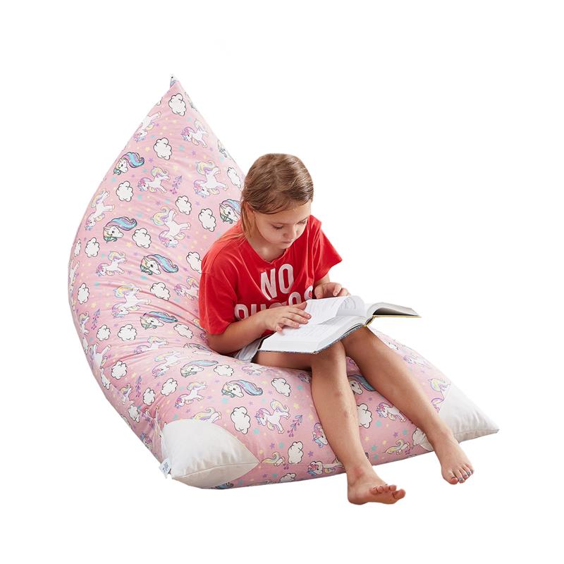 Bean Bag Covers Unicorn Light Pink Microfiber 55