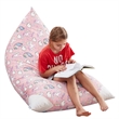 Bean Bag Covers Unicorn Light Pink Microfiber 55
