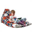 Bean Bag Covers Sport Black Microfiber 55