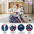 Bean Bag Covers Racecar Blue Microfiber 32