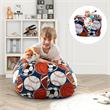 Bean Bag Covers Sport Black Microfiber 32