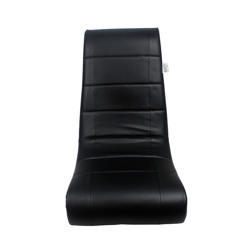 Rockme Floor Chairs Foam Black Leather PU