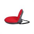 Quickchair Floor Chairs Red/Grey Mesh Indoor/Outdoor Portable Multi use