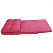 Loungie Floor Chairs Fuchsia Microsuede Foam Filling Steel Tube Frame