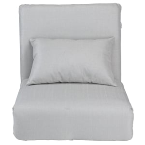 Relaxie Floor Chairs Beige Linen Sleeper Dorm Bed Couch Lounger Sofa